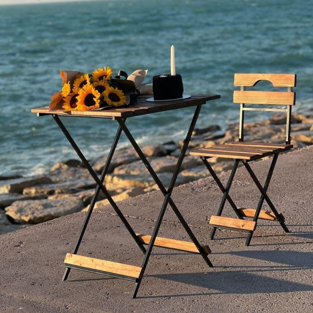 صندلی تاشو کرال بصورت تک