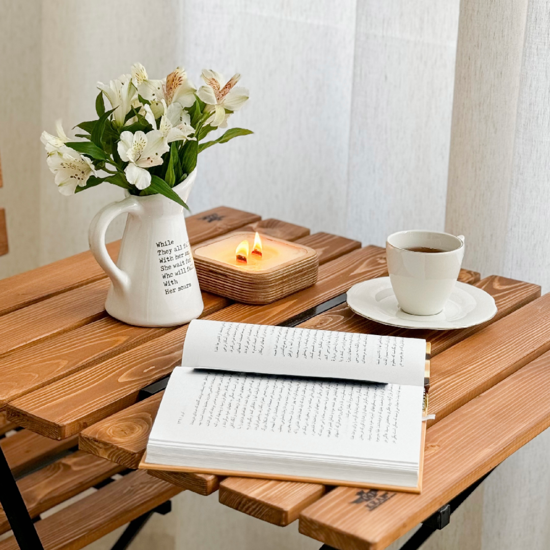 میز تاشو کرال 60*60